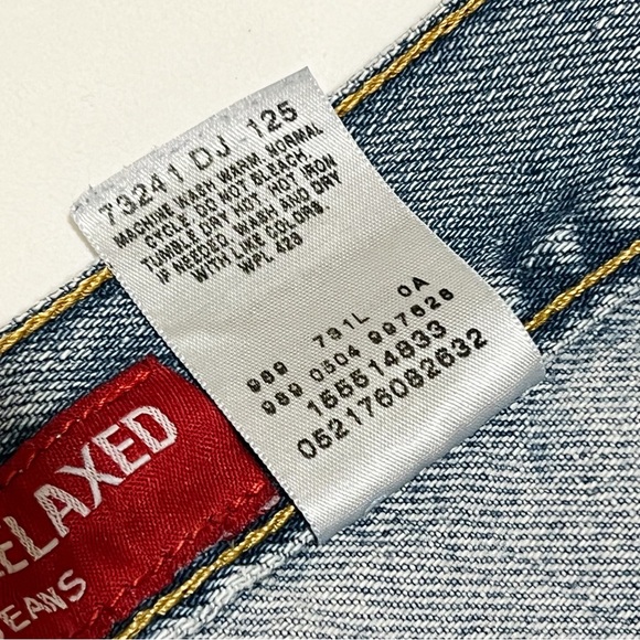 Levi’s Vintage 550 Classic Relaxed Tapered Women’s Jeans Denim Size 14 M - Picture 6 of 6